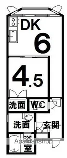 カームハウス【3階】の間取り